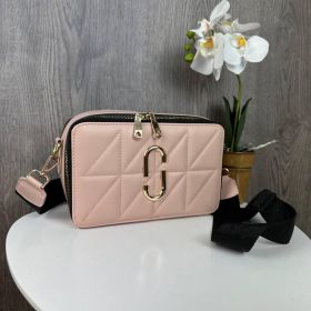 Сумки Сумки ^/--/^ Модна жіноча невелика сумка, клатч в стилі Mars Jacobs люкс якість, каркасна сумка Марк Джейкобс Рож - фото фото фото