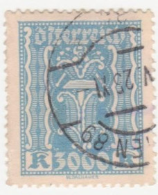 Австрія Австрия ^/--/^ Австрия 1922  г. № 427 гашеная ^_^^^ Австрія 1922 р. No 427 гашена - фото фото фото