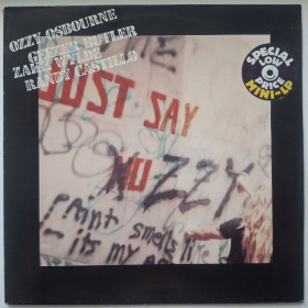 Платівки Пластинки ^/--/^ Ozzy Osbourne EX Black Sabbath - Just Say Ozzy - 1990.  (EP). 12. Vinyl. Пластинка. Holland. ^_^^^ Ozzy Osbourne EX Black Sabbath - Just Say Ozzy - 1990. 12.Vinyl. Пластинка. Holland. - фото фото фото