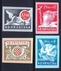 Транспорт Транспорт ^/--/^ Транспорт. Авиация. Хорватия  1944 г MNH - б/з ^_^^^ Транспорт. Авіація. Хорватія 1944 MNH - б/з - фото фото фото