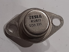 Транзистори Транзисторы ^/--/^ ТРАНЗИСТОР Tesla  КU /--/ 611 ^_^^^ ТРАНЗИСТОР Tesla КU /--/ 611 - фото фото фото