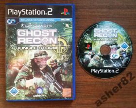 Диски з відеоіграми Диски с видеоиграми ^/--/^ Игра на PS /--/ 2 &amp;quot;Ghost Recon Jungle Storm&amp;quot;      (PAL) ^_^^^ Гра на PS /--/ 2 &amp;quot;Ghost Recon Jungle Storm &amp;quot; (PAL) - фото фото фото
