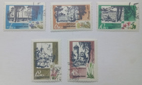 СРСР - СССР - ^/--/^ СССР 1967 Санатории Балтики, гашеные ^_^^^ СРСР 1967 Санаторії Балтики, гашені - фото фото фото