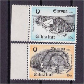 Малі Держави Європи Малые Государства Европы ^/--/^ ZM Гибралтар 1980 г MNH - горы , ландшафты ^_^^^ ZM Гібралтар 1980 MNH - особистості - фото фото фото