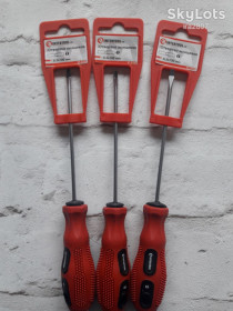 Викрутки Отвертки ^/--/^ Викрутка шліцева SL /--/ 3 * 100 мм INTERTOOL VT-3102 ^_^^^ Выкрутка шлицевая SL /--/ 3*100 мм INTERTOOL VT-3102 - фото фото фото