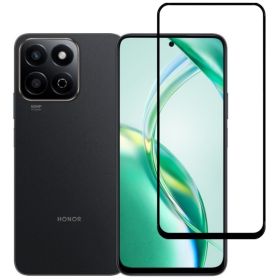 Чохли, бампера Чехлы, бампера ^/--/^ Захисне скло TDG 9 /--/ D для Honor 200 Smart повна проклейка чорний - фото фото фото