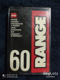 Касети Кассеты ^/--/^ Б/У Аудио кассета RANGE 60 ^_^^^ Б/У Аудіо касету RANGE 60 - фото фото фото