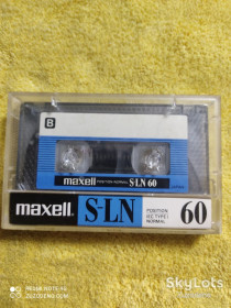Касети Кассеты ^/--/^ Б/У Аудио кассетa MAXELL S-LN 60 ^_^^^ Б/У Аудіо касета MAXELL S-LN 60 - фото фото фото
