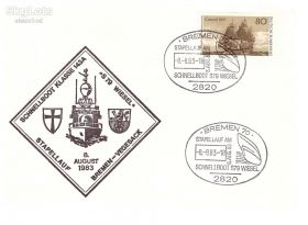 Тематичні колекції Тематические коллекции ^/--/^ Флот. Германия 1983 г  МК - СГ-  РК -  WIESEL S /--/ 79 -   ( фото судна - вне лота , для наглядности) - 2 скана ^_^^^ Флот. Німеччина 1983 р МК - СГ- РК - WIESEL S /--/ 79 - ( фото судна - поза лотом, для наочності) - 2 скана - фото фото фото