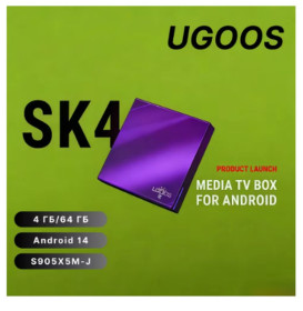 DVD-Плеери, приставки Smart TV DVD-Плееры, приставки Smart TV ^/--/^ Тв-приставка ugoos sk /--/ 4 на базі android 14, медіаплеєр. ^_^^^ Тв-приставка ugoos sk /--/ 4 на базе android 14, медиаплеер. - фото фото фото