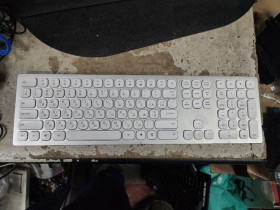 Клавіатури Клавиатуры ^/--/^ Беспроводная клавиатура OfficePro SK /--/ 1550 /--/ W № 24191106 ^_^^^ Бездротова клавіатура OfficePro SK /--/ 1550 /--/ W No 24191106 - фото фото фото
