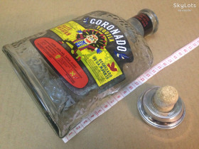 Глечики, графини, пляшки Кувшины, графины, бутылки ^/--/^ Пляшка Tequila CORONADO, скло, з 1 /--/ Грн. ^_^^^ Пляшка стеклянная Tequila CORONADO, с 1 /--/ Грн. - фото фото фото