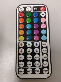  ^/--/^ Пульт для RGB LED стрічки 44 кнопки  (робочий) ^_^^^ Пульт для RGB LED ленты 44 кнопки (рабочий) - фото фото фото