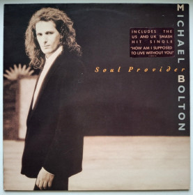 Платівки Пластинки ^/--/^ Michael Bolton EX Black Jack - Soul Provider - 1989.  (LP). 12. Vinyl. Пластинка. Holland. ^_^^^ Michael Bolton EX Black Jack - Soul Provider - 1989. 12.Vinyl. Пластинка. Holland. - фото фото фото