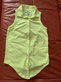Блузки, сорочки Блузки, рубашки ^/--/^ Блузка майка с пуговицами Old Navy, р.M/8 ^_^^^ Блузка майка з ґудзицями Old Navy, р.M/8 - фото фото фото