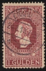 Інші країни Другие страны ^/--/^ Голландия 1913 г. № 89 гашеная ^_^^^ Голландія 1913 No 89 гашена - фото фото фото