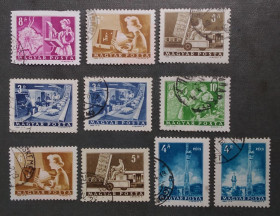 Угорщина Венгрия ^/--/^ Венгрия 1964 г - Почта и телекоммуникации, 14 шт  (см.фото) ^_^^^ Угорщина 1964 р - Пошта і телекомунікації, 14 шт (див.фото) - фото фото фото