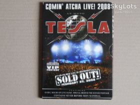 Музичні диски Музыкальные диски ^/--/^ Tesla ‎– Comin' Atcha Live! 2008 (DVD, Digipak, Unofficial) ^_^^^ Tesla - Comin' Atcha Live! 2008 (DVD, Digipak, Unofficial) - фото фото фото