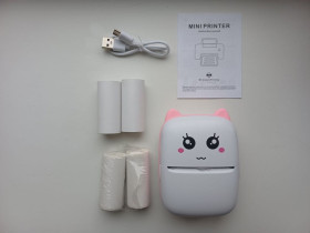 Принтери Принтеры ^/--/^ Портативний дитячий термопринтер і фотопринтер Mini Printer ^_^^^ Портативный детский термопринтер и фотопринтер Mini Printer - фото фото фото