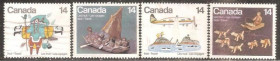 Північна Америка Северная Америка ^/--/^ Канада 1978 Sc.769-772 гаш. ПОЛНАЯ серия ^_^^^ Канада 1978 Sc.769-772 гаш. Повна серія - фото фото фото