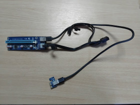 Відеокарти Видеокарты ^/--/^ Адаптер-райзер PCI-E x /--/ 1 to 16 /--/ x USB 3.0 з кабелями ^_^^^ Адаптер-райзер PCI-E x /--/ 1 to 16 /--/ x USB 3.0 с кабелями - фото фото фото