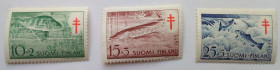 Скандинавія Скандинавия ^/--/^ Финляндия 1955 Рыбы, MNH ^_^^^ 1955 — Риби, MNH - фото фото фото