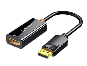 Кабелі та перехідники Кабели и переходники ^/--/^ Переходник DisplayPort to HDMI 4 /--/ K 60 /--/ Hz  адаптер для подключения монитора или ТВ ^_^^^ Перехідник DisplayPort to HDMI 4 /--/ K 60 /--/ Hz адаптер для підключення монітора або ТБ - фото фото фото