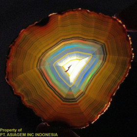 Агат Агат ^/--/^ Натуральный ирис агат срез 62.05 Ct ^_^^^ Натуральний ірис агат зріз 62.05 Ct - фото фото фото