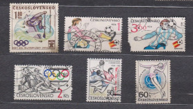 Спорт Спорт ^/--/^ СПОРТ = марки 1972, 1973, 1982, 1984, 1990 р. = ЧЕХОСЛОВАЧЧИНА = гаш. = 6 шт. + ^_^^^ СПОРТ = марки 1972, 1973, 1982, 1984, 1990 г. = ЧЕХОСЛОВАЧИНА = гаш. = 6 шт. + + - фото фото фото