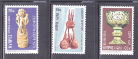 Малі Держави Європи Малые Государства Европы ^/--/^ Кипр  1976 г  MNH  - ЕВРОПА  СЕПТ /  EUROPA  CEPT ^_^^^ Кіпр 1976 MNH - ЄВРОПА СЕПТ / EUROPA CEPT - фото фото фото