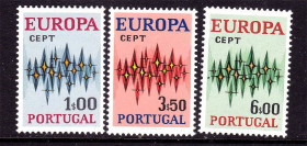 Португалія Португалия ^/--/^ Португалия 1972 г  MNH - EUROPA CEPT - ^_^^^ Португалія 1972 MNH - EUROPA CEPT - фото фото фото