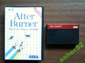 Диски з відеоіграми Диски с видеоиграми ^/--/^ Игра на Sega Master System &amp;quot;After Burner&amp;quot;      (PAL) ^_^^^ Гра на Sega Master System &amp;quot;After Burner &amp;quot; (PAL) - фото фото фото
