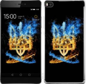 Чохли, бампера Чехлы, бампера ^/--/^ Чехол на Huawei Ascend P /--/ 8 Герб 1635 /--/ u-123 - фото фото фото
