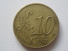Сучасні c  року Современные c  года ^/--/^ Германия 10 евро центов 2002 года A 28866 ^_^^^ Німеччина 10 євро центів 2002 року A 28866 - фото фото фото