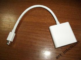 Шлейфи, перехідники Шлейфы, переходники ^/--/^ Адаптер Apple Mini DisplayPort to DVI ^_^^^ Apple Mini DisplayPort to DVI - фото фото фото