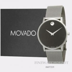 Наручні годинники Наручные часы ^/--/^ Часы Movado Mesh Museum Black Dial Stainless Steel модель 0607219 ^_^^^ Годинник Movado Mesh Museum Black Dial Stainless Steel модель 0607219 - фото фото фото