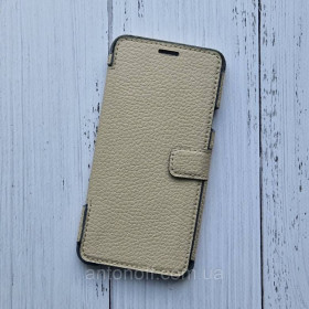 Зарядні пристрої Зарядные устройства ^/--/^ Чохол-книжка для Samsung Galaxy A /--/ 7 2016 (A /--/ 710) шкіряний, бежевий ^_^^^ Чехол-книжка Samsung A /--/ 710 /--/ F Galaxy A /--/ 7 2016 для телефона Бежевый - фото фото фото