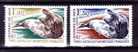 Фауна Фауна ^/--/^ Фауна ТААФ / TAAF 1980 г MNH - леопард ^_^^^ NM Фауна ТААФ / TAAF 1980 MNH - леопард - фото фото фото