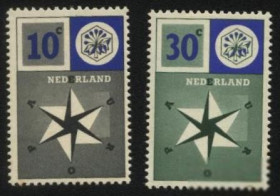 Інші країни Другие страны ^/--/^ Голландия 1957 г. № 705‑706 ** серия ^_^^^ Голландія 1957 р. No 705-706 ** серія - фото фото фото