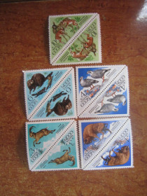 СРСР - СССР - ^/--/^ СССР. 1973.26 ИЮЛЯ.  ГОСУДАРСТВЕННЫЕ ЗАПОВЕДНИКИ СССР.  СЕРИЯ  ТЕТ - БЕШ  ** ^_^^^ СРСР. 1973.26 липня. Державні заповідники СРСР. Серія ТЕТ - БЕШ - фото фото фото