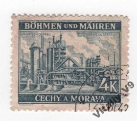 Чехословаччина Чехословакия ^/--/^ Богемия и Моравия 36 A /--/ 9 4 /--/ k slate  (40) завод ^_^^^ Богемія і Моравія 36 A /--/ 9 4 /--/ k slate (40) завод - фото фото фото
