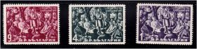 Балканський півострів Балканский полуостров ^/--/^ Болгария 1951 г  MNH съезд , Бузлуджа ^_^^^ Болгарія 1951 р MNH - фото фото фото