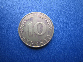 НДР, ФРН ГДР, ФРГ ^/--/^ Монета 10 пфенігів Німеччина ФРН 1969 J ^_^^^ Монета 10 пфеннигов Германия ФРГ 1969 J - фото фото фото