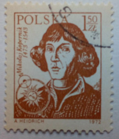 Польща Польша ^/--/^ Польша 1972 Николай Коперник, гашеная ^_^^^ Польща 1972 Микола Коперник, гашена - фото фото фото