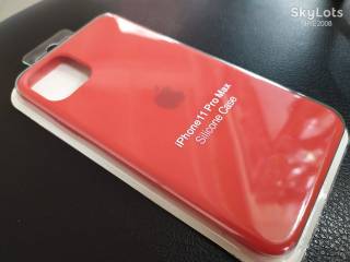 Чохли, бампера Чехлы, бампера ^/--/^ Чехол Silicone Case Copy Apple iPhone 11 Pro Max red ^_^^^ Silicone Case Copy Apple iPhone 11 Pro Max red - фото фото фото