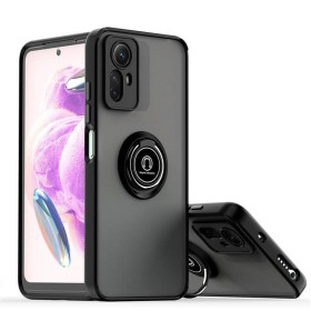 Чохли, бампера Чехлы, бампера ^/--/^ Чохол Fiji Colorframe для Xiaomi Redmi Note 12 /--/ S матовий бампер з кільцем підставкою Black ^_^^^ Чехол Fiji Colorframe для Xiaomi Redmi Note 12 /--/ S матовый бампер с кольцом подставкой Black - фото фото фото
