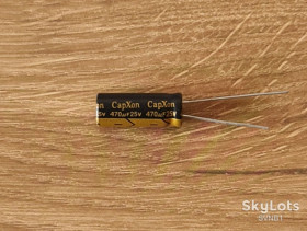 Конденсатори Конденсаторы ^/--/^ 470 /--/ мкФ  25 /--/ В.  Capxon 105°C.  Комп&amp;apos;ютерний ^_^^^ 470 /--/ мкФ 25 /--/ В. Capxon 105°C. Комп&amp;apos;ютерний - фото фото фото
