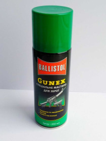 Ножі, мультітули Ножи, мультитулы ^/--/^ Олія для зброї Ballistol Gunex 200 мл спеціальна  (аерозоль) Балістол Олія Балістол для чищення зброї ^_^^^ Масло для оружия Ballistol Gunex 200 мл специальная (аэрозоль) Балистол Олия Балистол для чистки оружия - фото фото фото