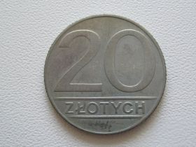 - року - года ^/--/^ Польша 20 злотых 1989 года #10438 ^_^^^ Польща 20 злотих 1989 #10438 - фото фото фото