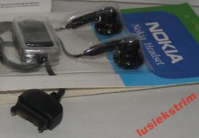 Навушники, гарнітури Наушники, гарнитуры ^/--/^ Наушники гарнитура NOKIA HS-5 STEREO с микрофоном ^_^^^ Навушники гарнітура NOKIA HS-5 STEREO з мікрофоном - фото фото фото